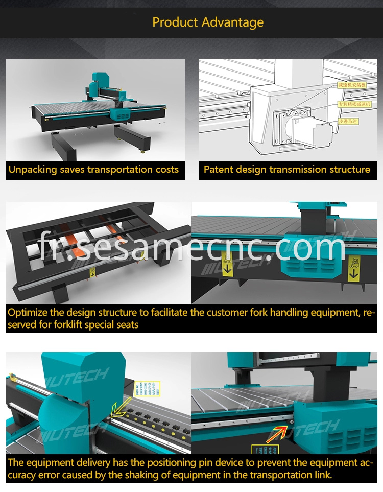 cnc router 1325 metal cutting machine